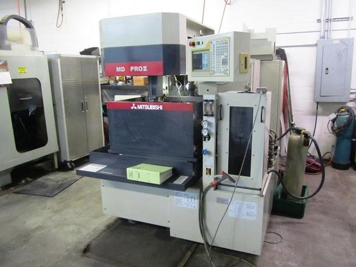 Used Mitsubishi MD + Pro II Wire EDM