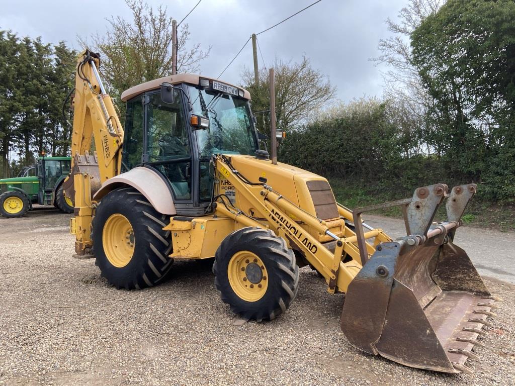 Used New Holland LB85 Backhoe Loader