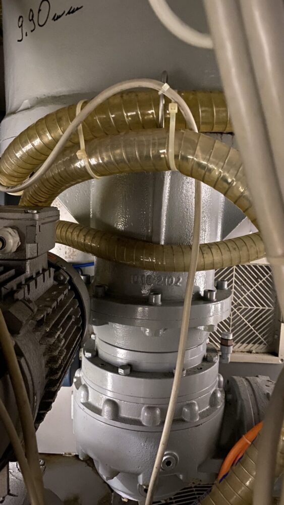 Used Risco RS650 double vacuum filler