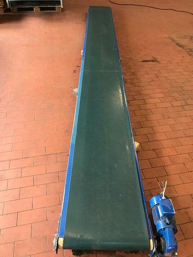Gebraucht Gurtförderer, Steigförderer, Förderband 5,5 Meter