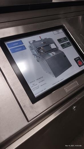 Used 07 Natoli SP-500 tablet press with Laciny bulk powder feed system