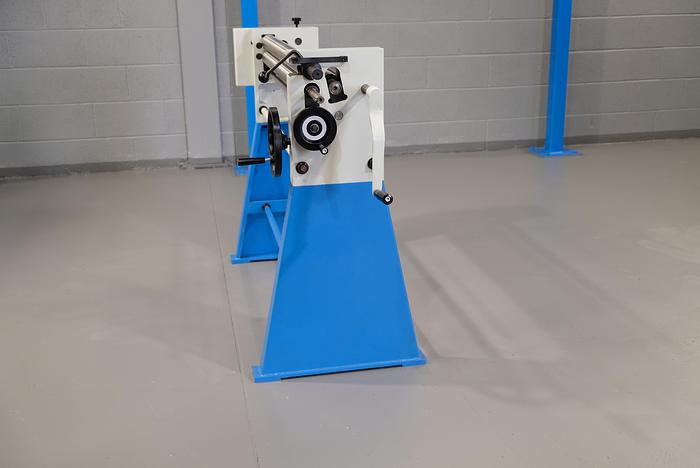 MACH-ROLL 1000 mm x 60mm geared bending rollers