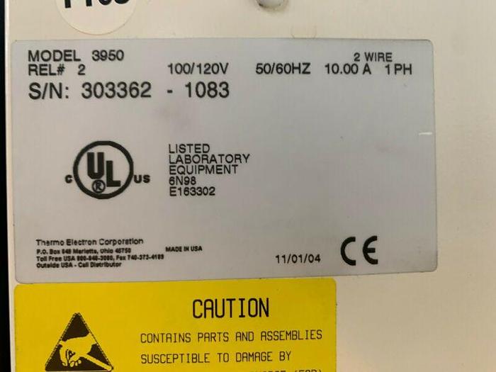 Used Thermo Scientific 29 CuFT CO2 Incubator Temp Range 5C°- 60C°