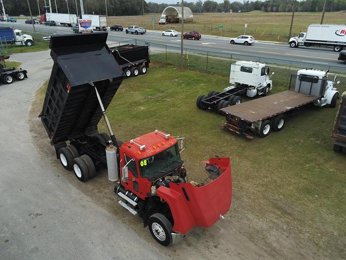 Used 2008 Mack CHU613 TANDEM AXLE DUMP TRUCK