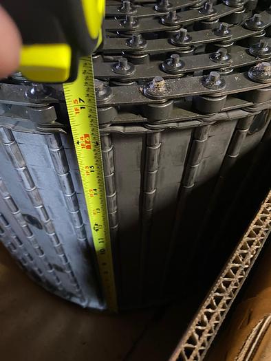 Used Hakusan Kiko 178" Length Chain Hinge Belt