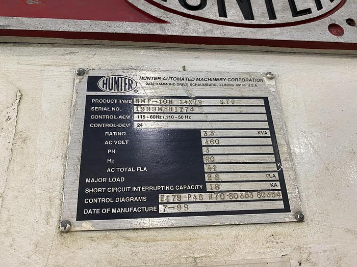 Used 1999 HUNTER HMP-10H