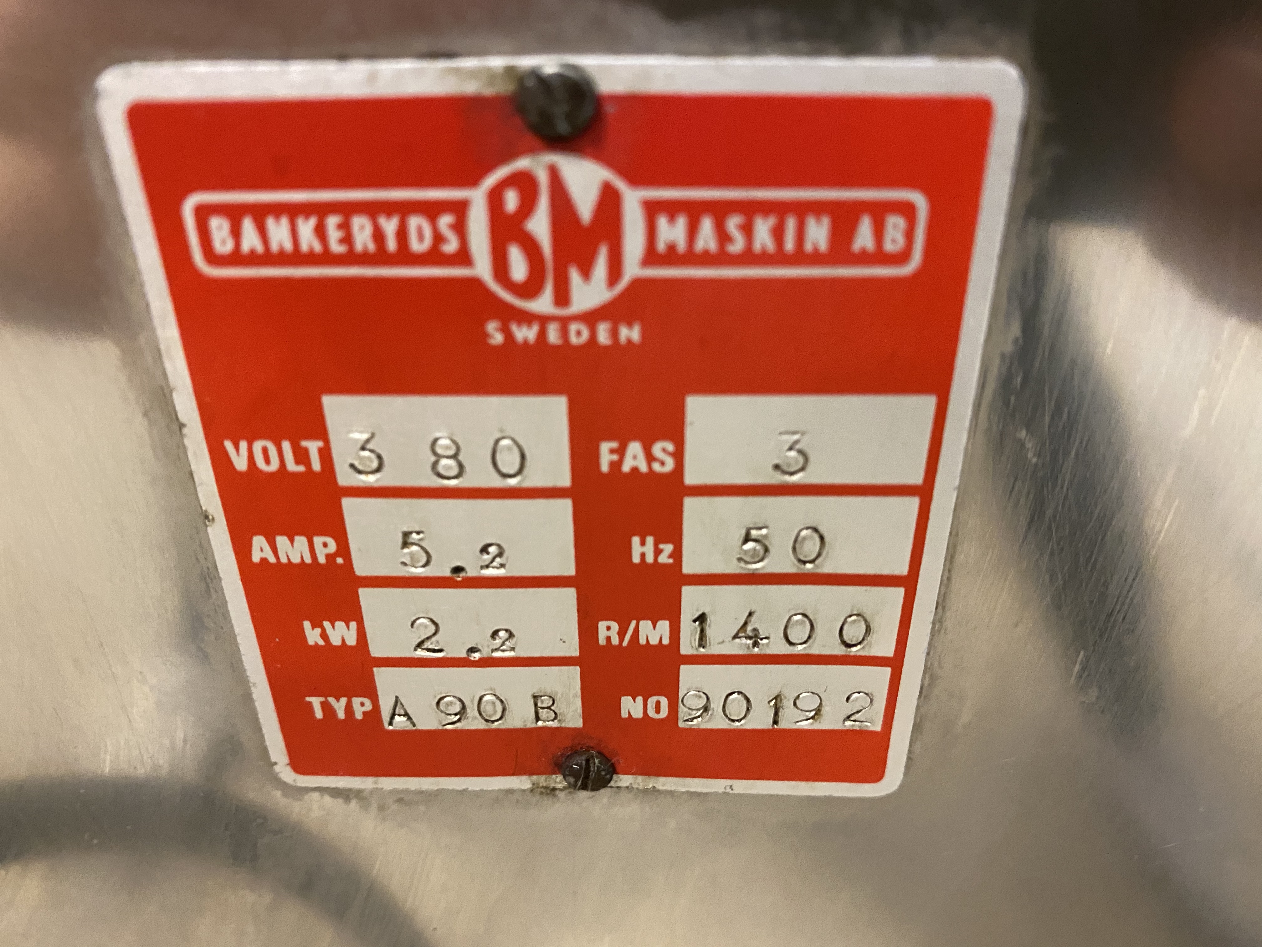 Begagnad Bankeryd A90B