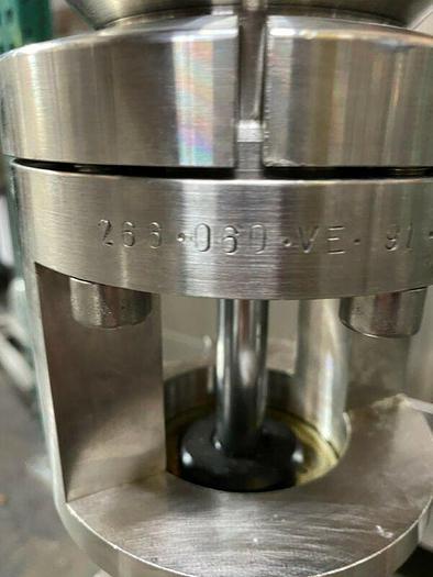 Used Prochrom HPLC Stainless Steel Preparative Chromatography Column 3.5" x 20" 100 bar 1450 PSI