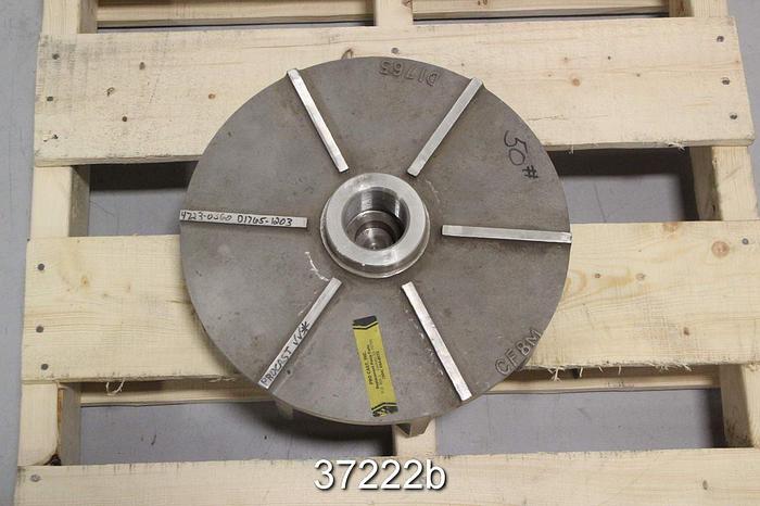 Used Warren 6SMO15 Pump Impeller, D01765-1203 #37222