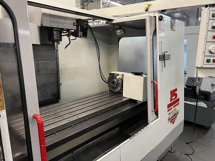 Used 1996 HAAS VF-4 4-Axis CNC Vertical Machining Center