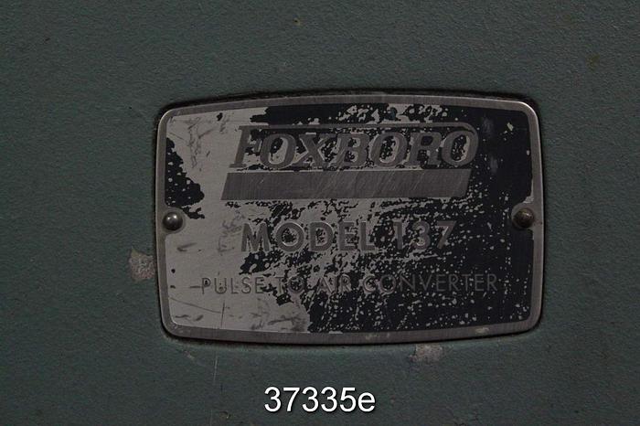 Used Foxboro Model 137S Pulse to Air Converter #37335