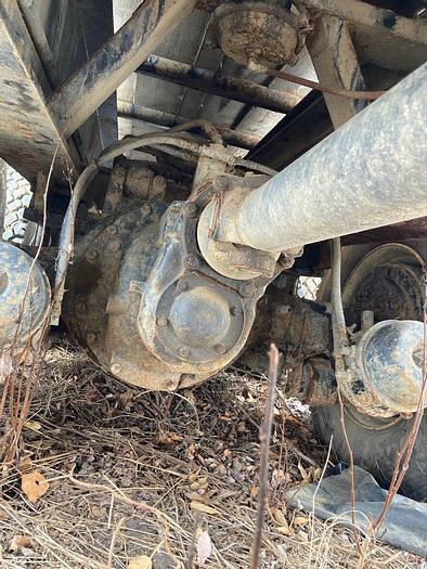 Used 1998 Frontier 4 Axle Carrier Style Oilfield Pump / Kill Truck Chassis