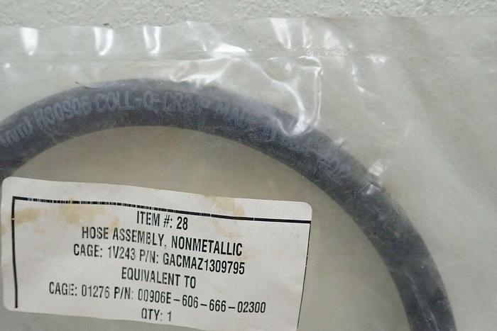 Used Hose Assembly, Nonmetallic 00906E-606-666-02300 GACMAZ1309795 Cage 1V243