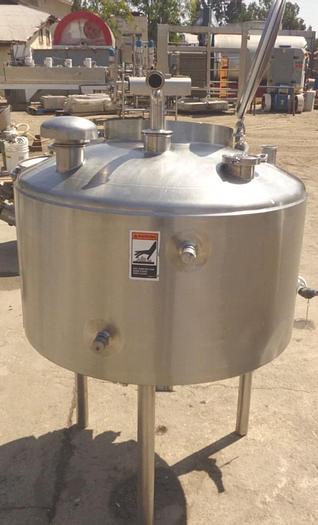 Used Tank, 75 Gallon, 304 S/st, Jkt, Walker, DT/CB #S743307