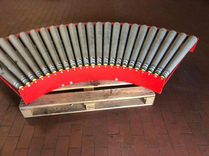 Gebraucht BUDDE Rollenbahn Kurve 90°