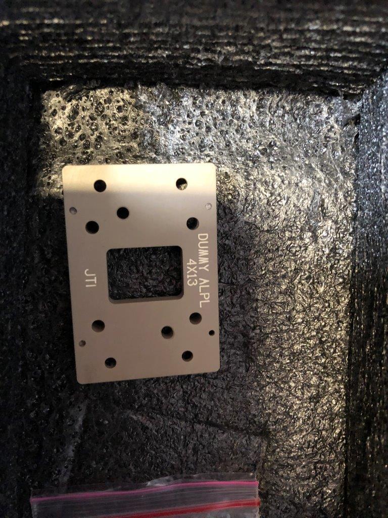 Used DELTA EDGE DE8000 - Q-FPB - 60 FCLGA - 4x13x1.00 Test Handler Change Kit