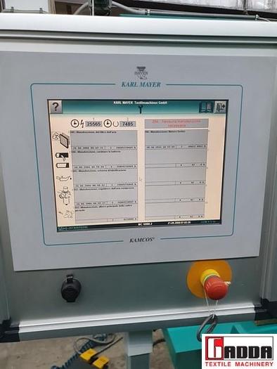 Used ORDITORIO PER CAMPIONI KARL MAYER GOM-24 2250 mm #OR 211