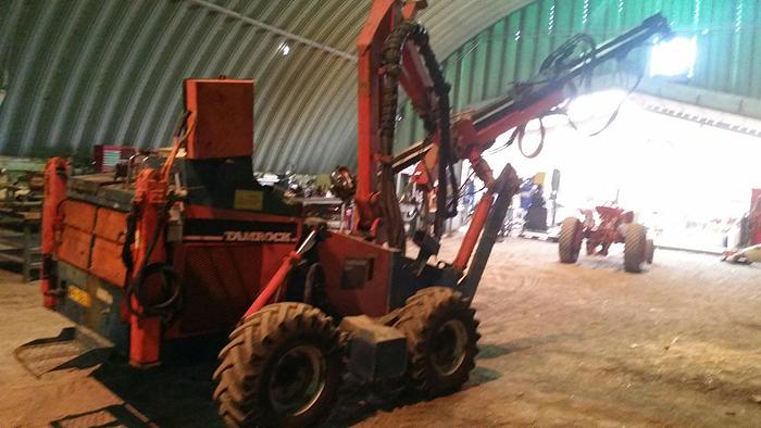 Used HB12180 Tamrock Commando 300 rubber tired blast hole drill