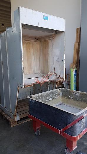 Used Water film Spray Booth GIARETTA