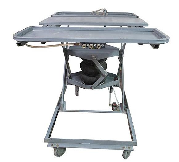 Used City Lifts 600lb Cap. Pneumatic Lift Table