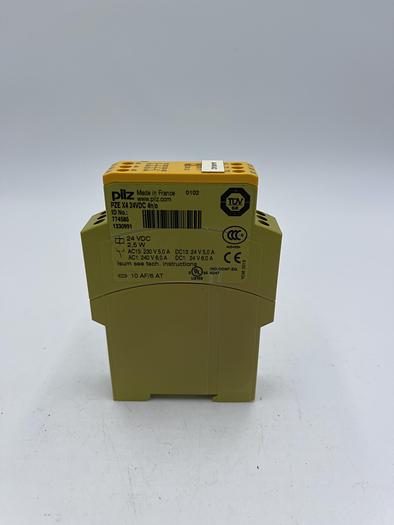 Used Pilz PZE X4 24VDC 4n/o