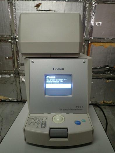 Used Canon RK-F1 Full Autorefractor-Keratometer with Adjustable Table 66VT