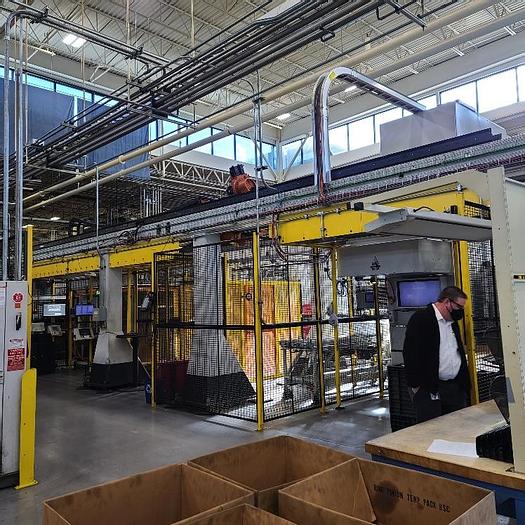 Used 2012 KUKA KR60 JET GANTRY ROBOT SYSTEM WITH KRC4 CONTROLLER