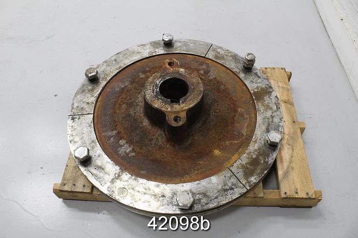 Used Voith HD-18 Stainless Steel Pulper Hub For High Consistency Rotor #42098