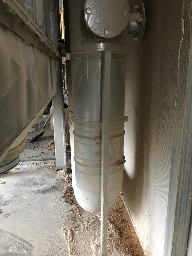 Used Impianto di aspirazione a 3 sacchi