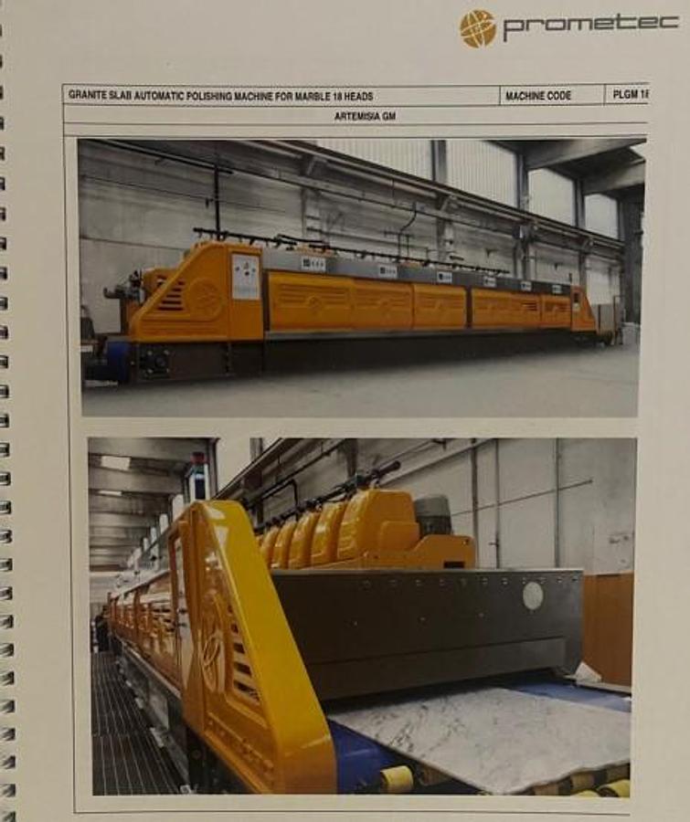 Gebraucht 2018 Prometec- ARTEMISIA Schleifstrasse/Polishing line