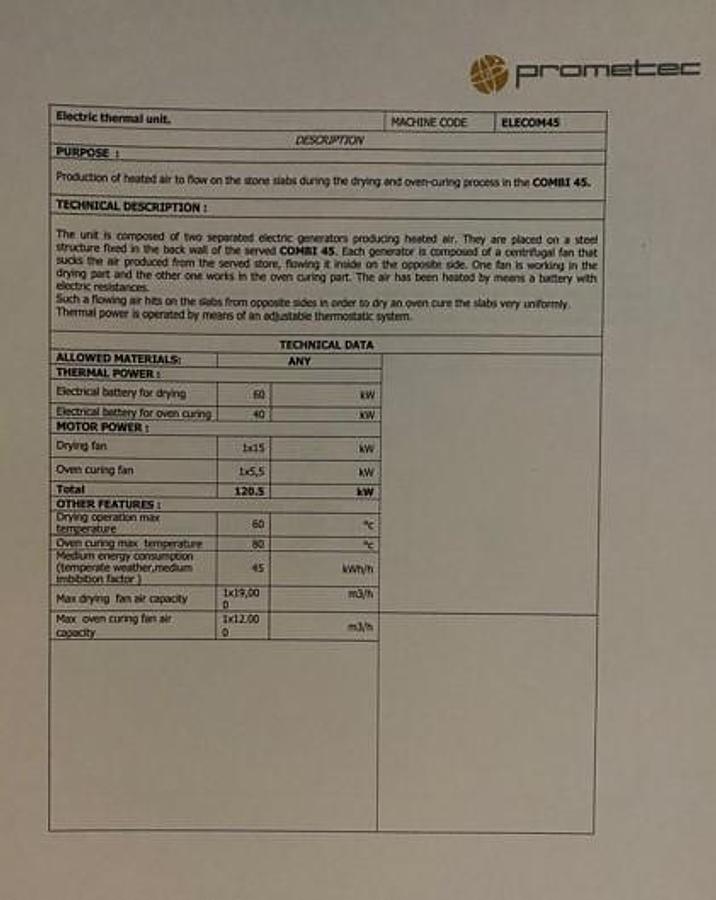 Gebraucht 2018 Prometec- Beschichtungsanlage/Resin line-