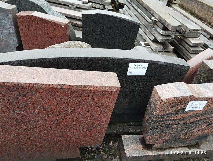 Grabsteine / Tombstones 29 Stück / Piece