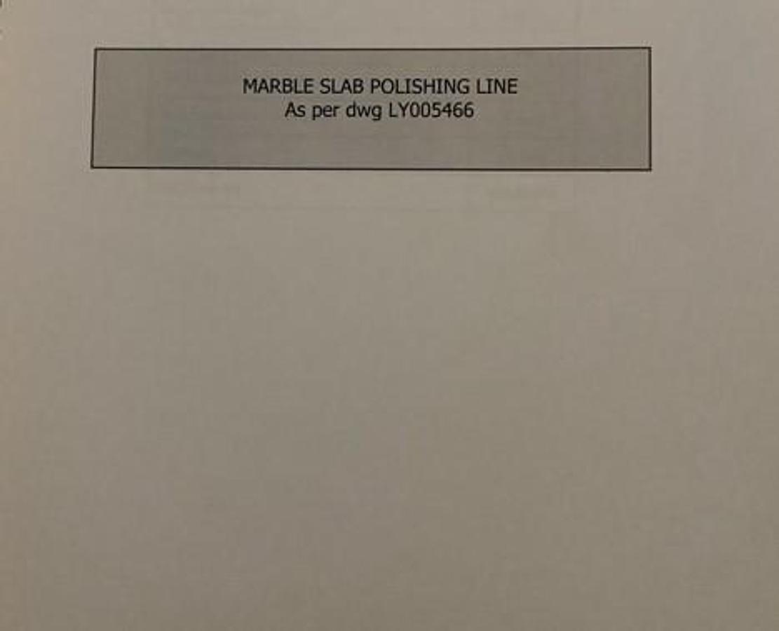 Gebraucht 2018 Prometec- ARTEMISIA Schleifstrasse/Polishing line