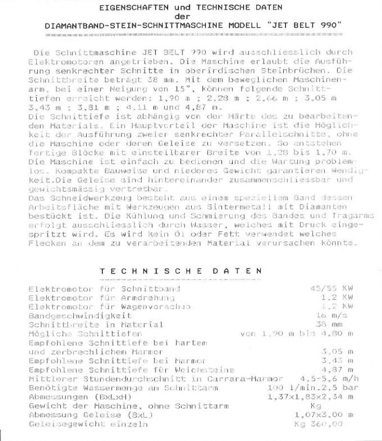 Gebraucht Benetti Jet Belt 990