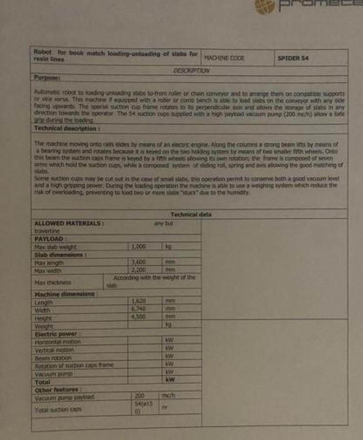 Gebraucht 2018 Prometec- Beschichtungsanlage/Resin line-