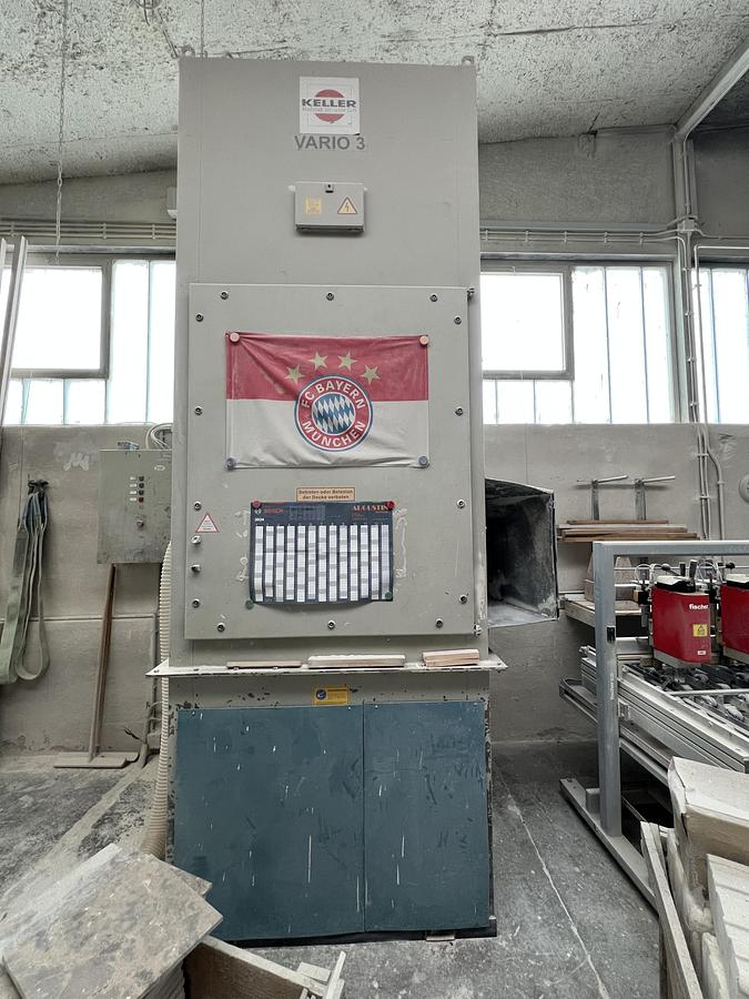 Gebraucht Keller Absauganlage/Dust extraction system
