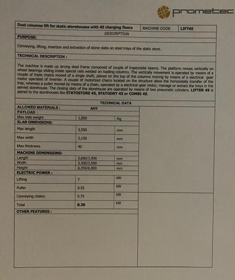 Gebraucht 2018 Prometec- Beschichtungsanlage/Resin line-