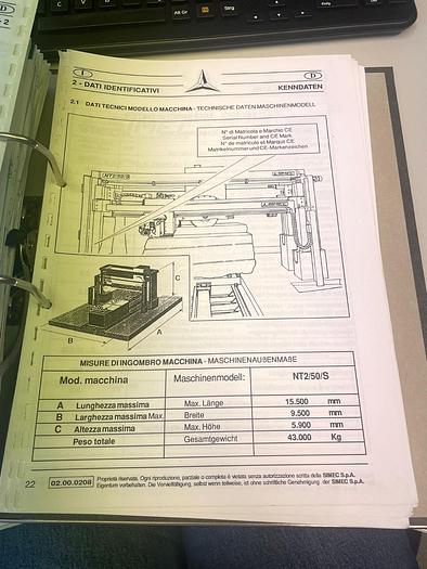 Gebraucht 1998 SIMEC NT 2/50