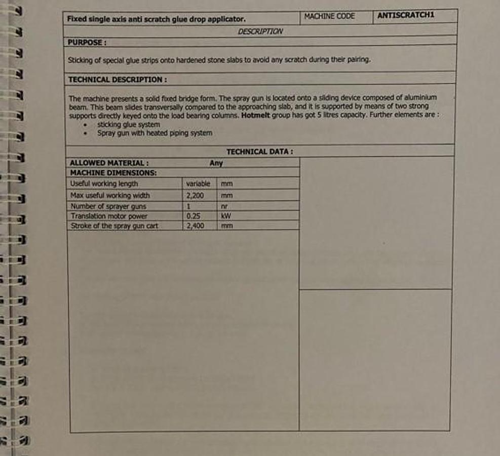 Gebraucht 2018 Prometec- ARTEMISIA Schleifstrasse/Polishing line