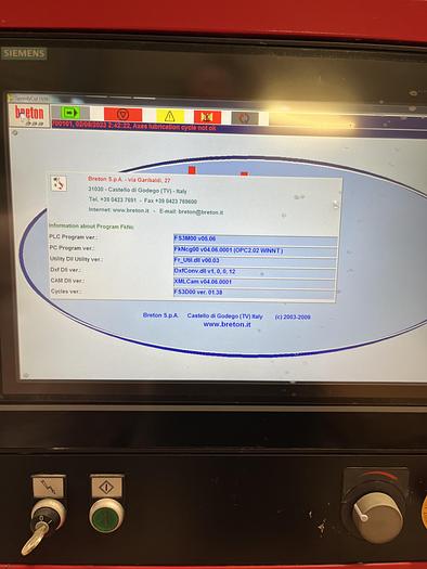 Gebraucht 2013 BRETON Smart Cut S/NC 550 Optima