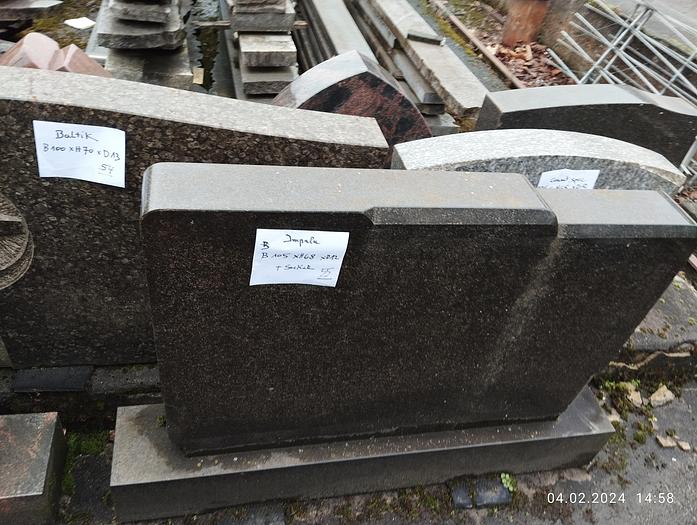 Grabsteine / Tombstones 29 Stück / Piece