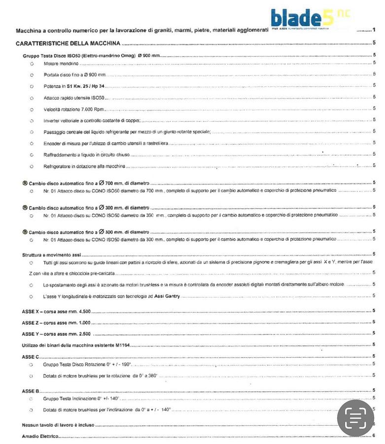 Gebraucht 2016 Omag Blade 5 nc