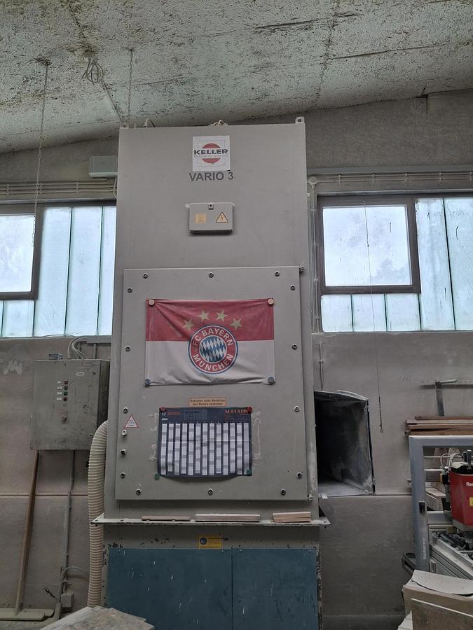 Gebraucht Keller Absauganlage/Dust extraction system