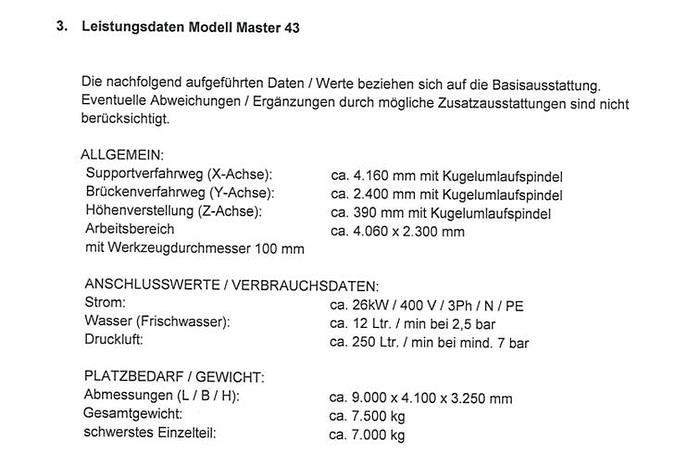 Gebraucht 2009 Intermac Master 34