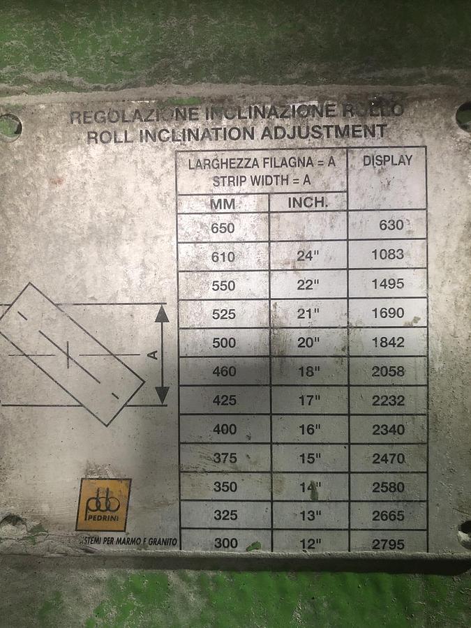 Gebraucht 2001 Pedrini B065GS-12+2