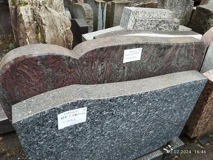 Grabsteine / Tombstones 29 Stück / Piece