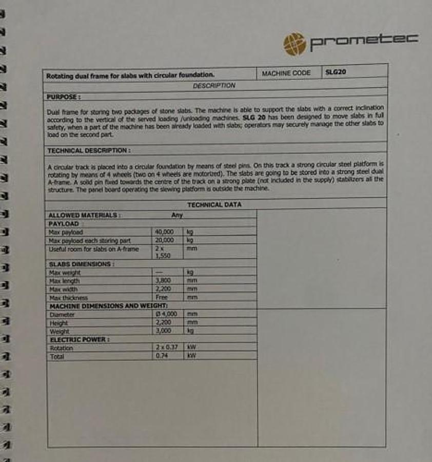 Gebraucht 2018 Prometec- ARTEMISIA Schleifstrasse/Polishing line