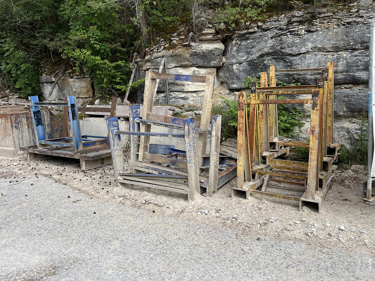 Gebraucht Unbekannt Lagerböcke / Support blocks