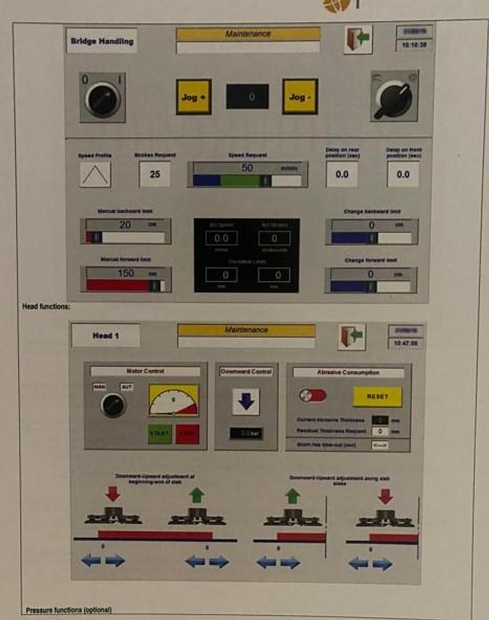 Gebraucht 2018 Prometec- ARTEMISIA Schleifstrasse/Polishing line