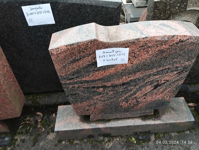 Grabsteine / Tombstones 29 Stück / Piece